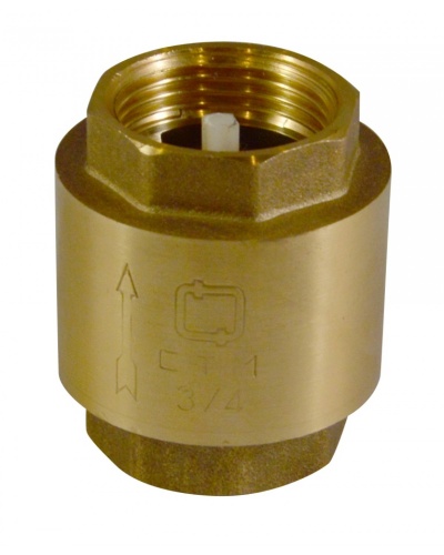 Обратный клапан STM 1" (пласт.шток) CBCV0001
