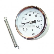 Термометр с гильзой от 0 до 120 градусов Y-63A-50-120