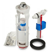 WC3050М Арматура д/бачка 2-х кноп. металл. бок/подв. АНИ  1/20