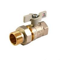 Кран шар. для воды STM СТАНДАРТ со сгоном 3/4" бабочка