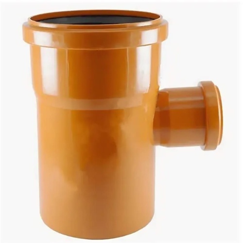 Тройник 110х50х110х90гр. рыжий