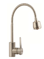 АК 77005 Смеситель д/кухни гибкий излив  AquAKratos