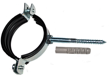 Хомут с дюб. и саморез. (215-220мм) - 8" (НМ1)