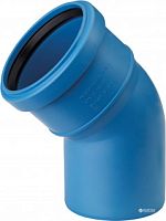 Отвод ПП D110*45гр. Valsir TRIPLUS (НМ1)