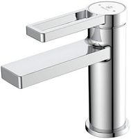 Смеситель для раковины DIADONNA D172-10, ø35, п/гайку, хром, (подводка 50см - 2 шт.) латунный