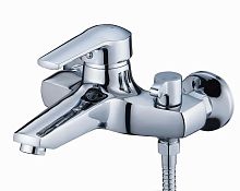 Смеситель для ванны SOLONE SITB3-A182, кер. картридж ⌀40, картр пер. в корпусе, хром 