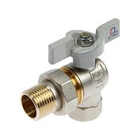 Кран шар. для воды STM СТАНДАРТ со сгоном угл. 1/2" бабочка (CWALM012)