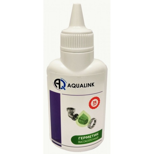 Анаэробный клей-герметик AQUALINK "Высокопрочный" 30г в блистере (AQUALINK 60/1)