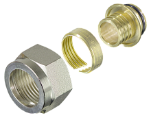 Евроконус для коллекторных групп 20х3/4" под PEX трубу (НМ2)