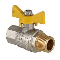 Кран шар. газ.  3/4" г/ш баб. VV (НМ3)