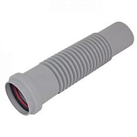 Патрубок гибкий 50 серый