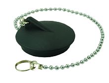 Пробка д/ванны резин. с цепочкой (в блистере) 