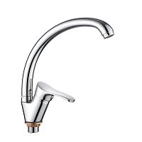 Смеситель для кухни LEDEME 5914L, 35к б/отв на гайке, латунь 