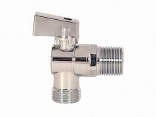 Кран шар. д/стир. маш. STM угл. 1/2"х1/2" ш/ш (CAMR1212)