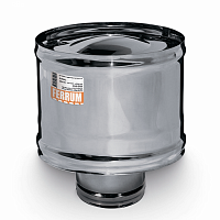 Зонт моно с ветрозащитой D120 НЕРЖ. (430/0,5) NEW (НМ1)