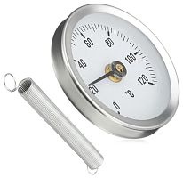 Термометр накладной с пружиной 1/4 (0-120гр.С)   Y-63A -120