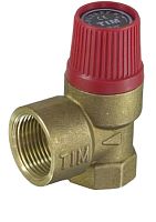 Клапан предохранительный 8 бар 3/4"-1 г/г ТИМ (BL34FF-K-8)