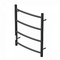Полотенцесушитель элект. Афина PN04756B П4 500х600 Черный/ лево (НМ1, НМ2)