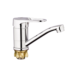 Смеситель для кухни G-LAUF 4T4-B043, хром (Китай)  