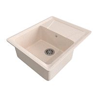 Мойка ML-GMS03 Стандарт с крылом, бежевый(328) 605*490*190