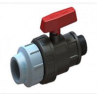 Кран шар. ц/НР 32х1" ПЭ