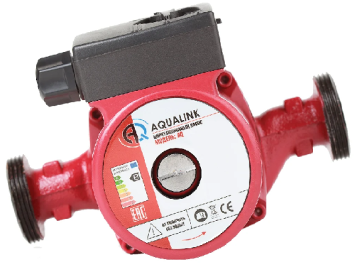 Насос циркуляц. AQUALINK 32-8 180 с гайками