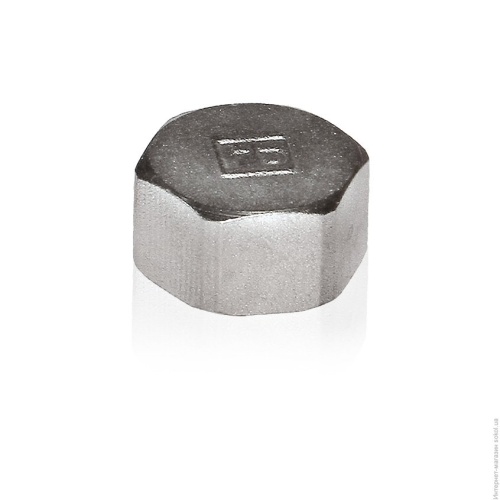 Заглушка вр. 2" никель VV (НМ3,НМ1) фото 2