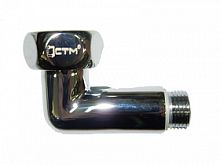 Соединение угловое 1"х1/2" г/ш для п/с хром СТМ (1шт) CPLM0112/K3-LFM042