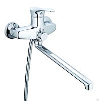 Смеситель для ванны G-LAUF KLO7-A149 zn, плоский (L) излив 320мм. (Китай) 