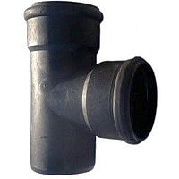 Тройник 110х110х110х90гр. (черный)