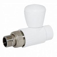 Кран шаровый ПП для радиатора прямой D25х3/4"НР РВК (20шт) 