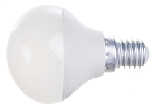 Лампа светодиодная 8 Вт шар G45 E-14 4000K (естеств. бел. свет) Ecola Э0376(НМ1)  