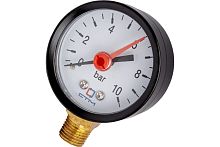 Манометр СТМ радиальный 1/4" 10 бар CPM14R10