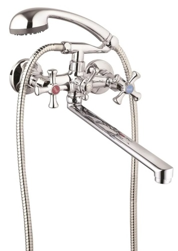 Смеситель G-LAUF д/ванны, плоский излив (Китай) QFR7-С827 zn