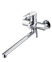 Смеситель для ванны G-LAUF ZDN7-A183, с плос пов.изливом, ø40,встр.в корпус картриджное переключ  