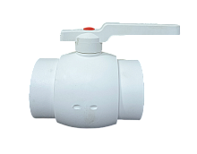 Кран шаровый ПП D63 TIM