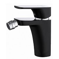 Смеситель для биде D&K DA1432215, ЧЕРНЫЙ+Хром (НМ1)
