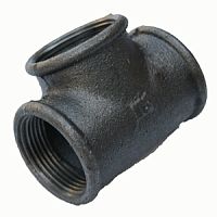 Тройник 40мм (черн.)