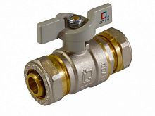 Кран шар. для воды STM 20х20 ц/ц бабочка