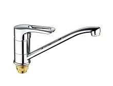 Смеситель GOTA ROCIO "Toledo" д/кухни шар. с длинным  изливом с гайкой d35 G152110