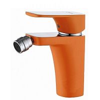 Смеситель для биде D&K DA1432213, ОРАНЖЕВЫЙ+Хром, (НМ3,НМ1) РАСПРОДАЖА!!!