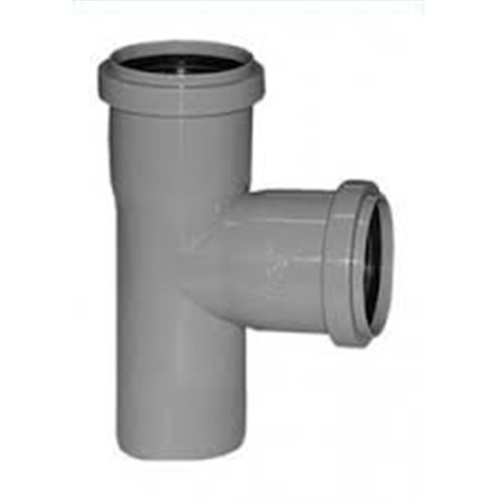 Тройник 40х40х40х90гр. серый
