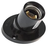 Электропатрон настенный Е27 (карболит) (НМ1)