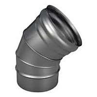 Отвод моно 45* D130 НЕРЖ. (430/0,8) NEW (НМ1)