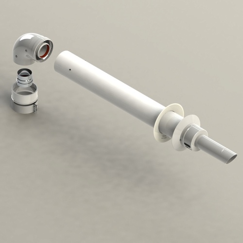 Коакс. комплект утепленный 60/100L ((Bx) RTF12.004) (НМ1)