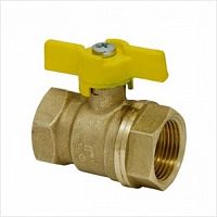 Кран шар. д/газа STM 1/2" г/г бабочка