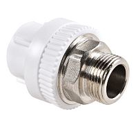 Муфта комбинир. раз. растр. ПП D 50х1 1/2" НР