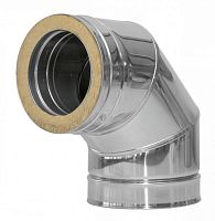 Отвод утепленный 87* D110/200  (НМ1)