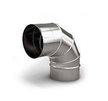 Отвод 45* D110 НЕРЖ. (НМ1)