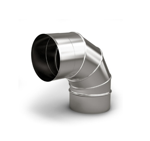 Отвод 45* D150 НЕРЖ.  (НМ1)